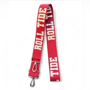 ALABAMA Roll Tide webbed bag strap. Fully adjustable